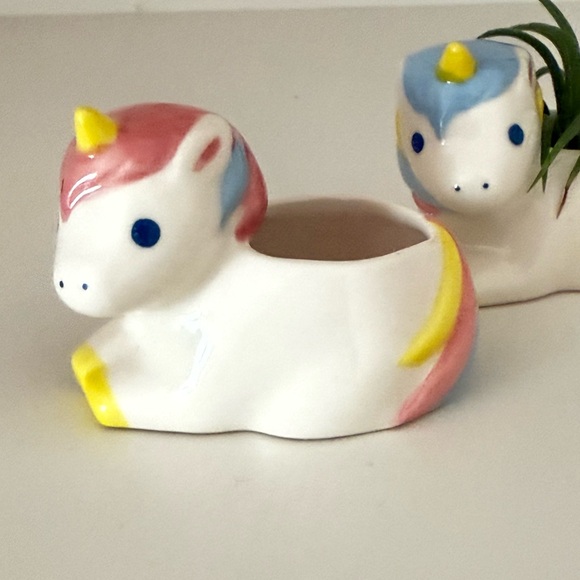 Mini Unicorn Planters - Picture 3 of 12